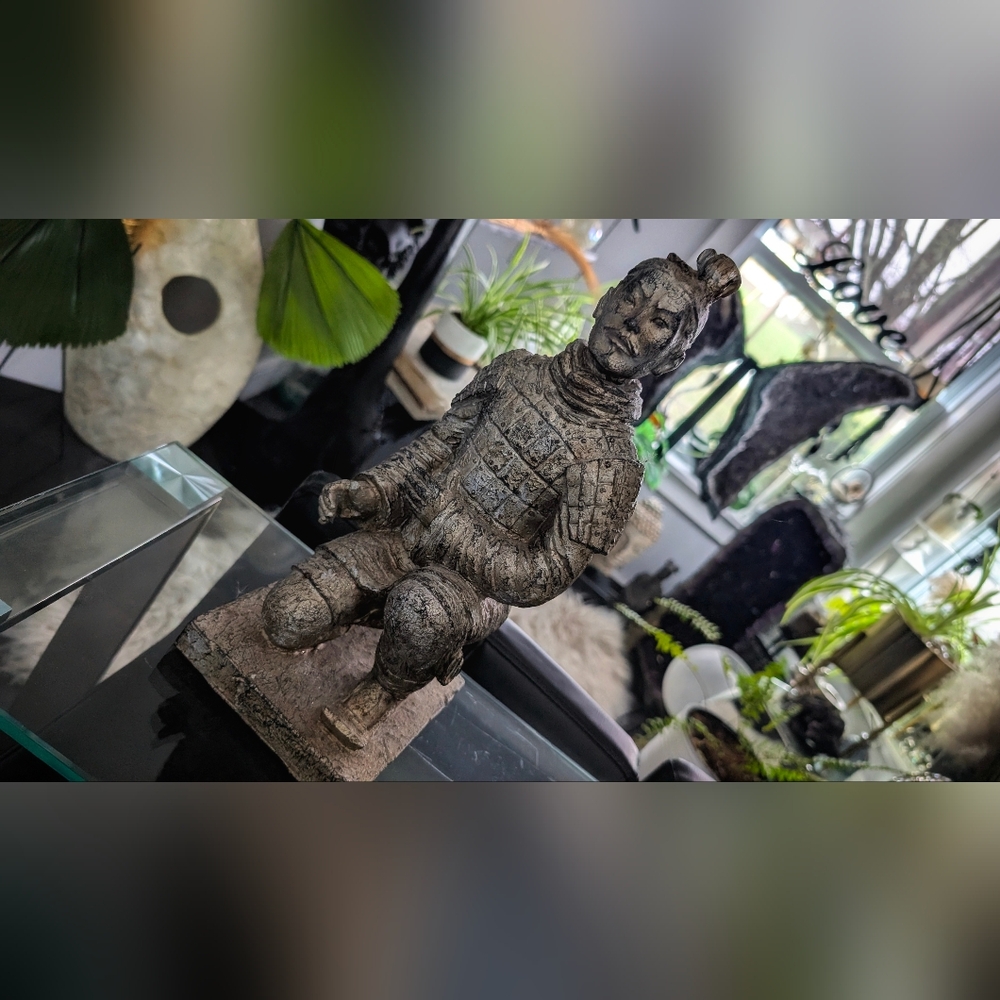 Japanese Terracotta Warrior Statue